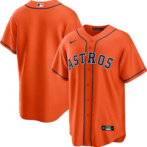 nike women's houston astros official replica v-neck jersey|MLB Houston Astros Women's Replica Baseball Jersey. Nike.com.